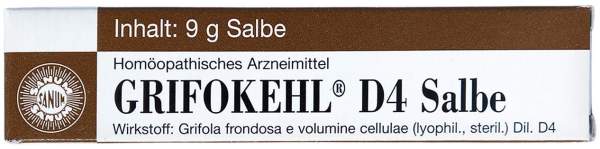 Grifokehl D 4 Salbe 9 G
