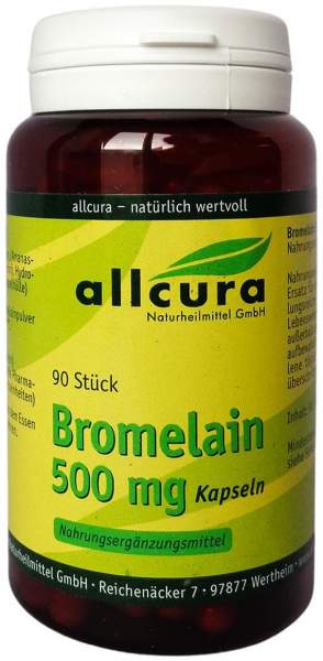 Bromelain 500 mg Kapseln 90 Stück