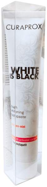 Curaprox White Is Black Kohlezahnpasta