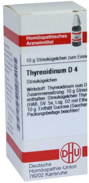 Dhu Thyreoidinum D4 10 G Globuli