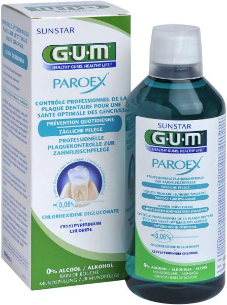 Gum Paroex 0,06% CHX Mundspülung 500 ml