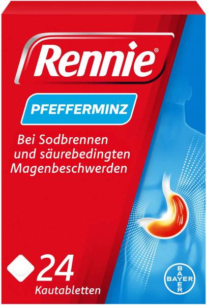 Rennie Pfefferminz 24 Kautabletten