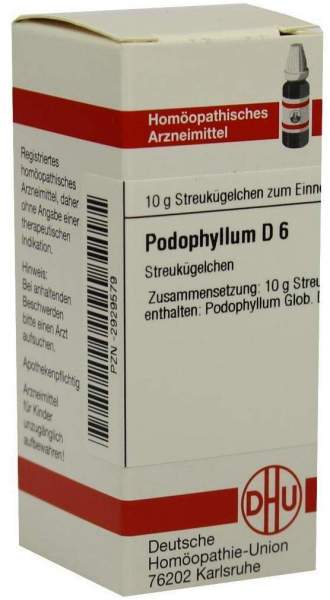 Dhu Podophyllum D6 10 G Globuli