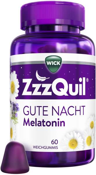 Wick ZzzQuil Gute Nacht 60 Weichgummis