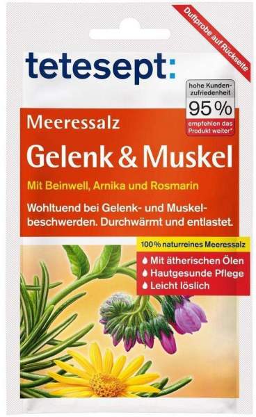 Tetesept Meeressalz Gelenk + Muskel 80 G