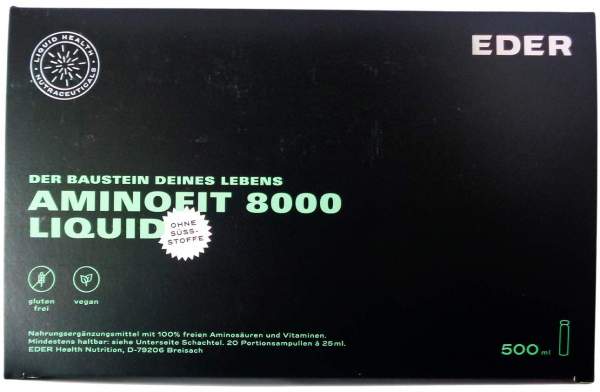 Aminofit 8000 Liquid Ampullen