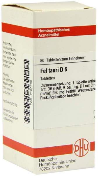 Fel Tauri D 6 Tabletten