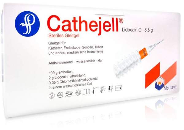 Cathejell Lidocain C 5 G Steriles Gleitgel Zhs 8,5 G