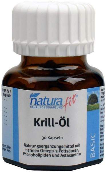 Naturafit Krillöl 30 Kapseln