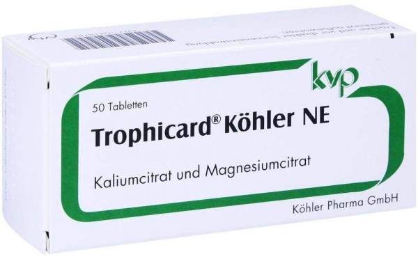 Trophicard Köhler Ne Tabletten 50 Tabletten