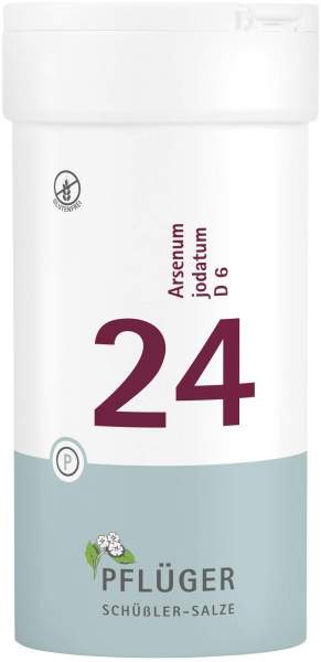 Biochemie Pflüger 24 Arsenum jodatum D6 400 Tabletten