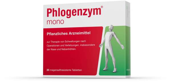Phlogenzym Mono 20 Magensaftresistente Tabletten