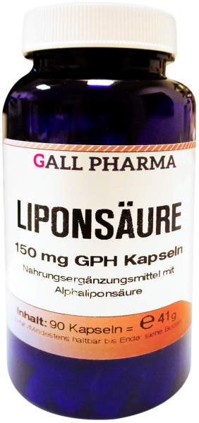 Liponsäure 150 mg Gph 90 Kapseln