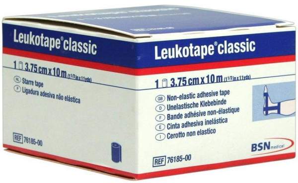 Leukotape Classic 10mx3,75cm Blau 1 Binde