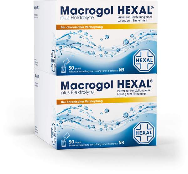 Macrogol Hexal Plus Elektrolyte 100 Beutel