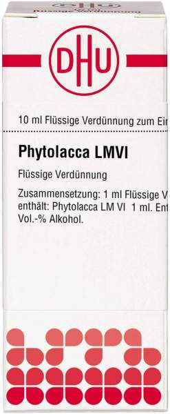 Dhu Phytolacca Lmvi Dilution 10 ml