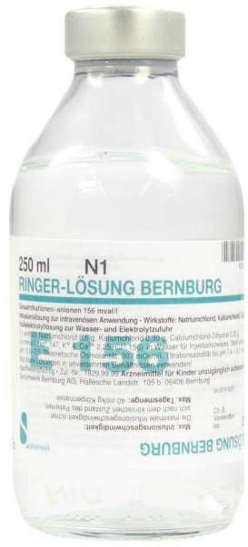 Ringer Lösung Bernburg 250 ml Infusionslösung