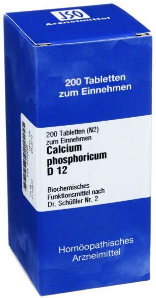 Biochemie 2 Calcium Phosphoricum D 12 200 Tabletten