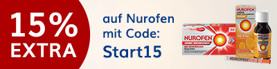 15% Rabatt extra auf Nurofen