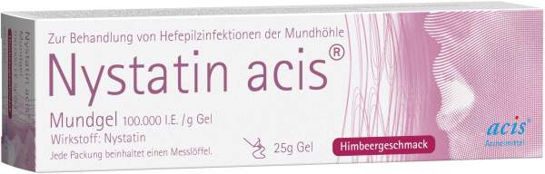 Nystatin Acis Mundgel 25 G