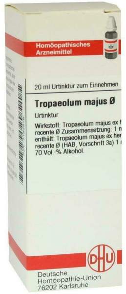 Dhu Tropaeolum Majus Urtinktur 20 ml Dilution