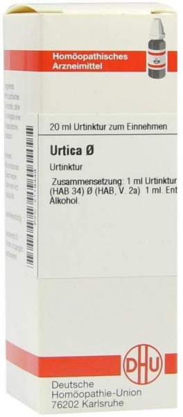 DHU Urtica Urtinktur 20 ml Dilution