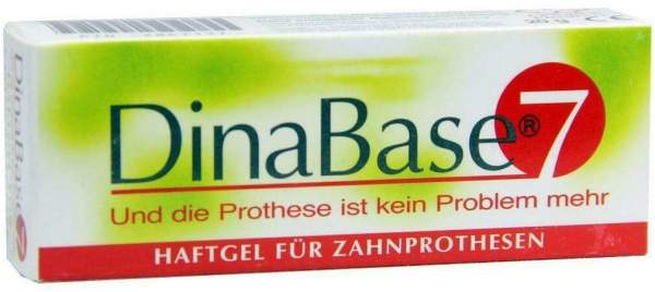 Dinabase 7 Haftgel Für Zahnprothesen