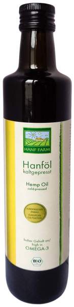 Hanföl Bio Kaltgepresst 500 ml