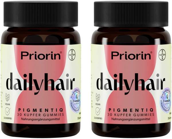 Priorin dailyhair Pigmentiq Gummies 2 x 30 Stück