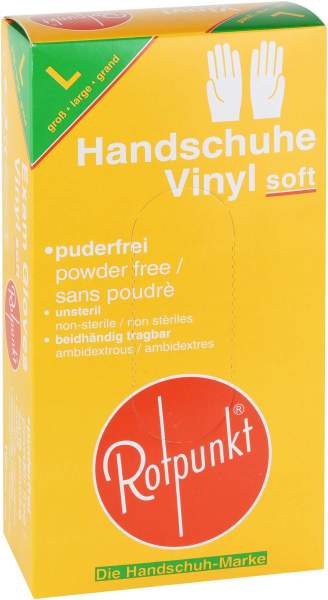 Handschuhe Vinyl Soft L