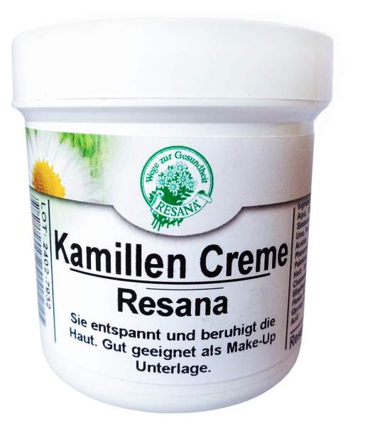 Naturkosmetik Für Trockene Haut Kamillen Creme 100 G