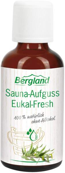 Sauna Aufguss Eukalyptus Fresh Bergland 50 ml