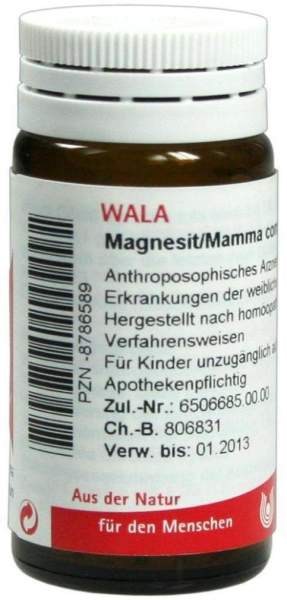 Magnesit Mamma Comp. Wala 20 G Globuli