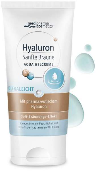 medipharma cosmetics Hyaluron Sanfte Bräune Aqua Gelcreme 150 ml