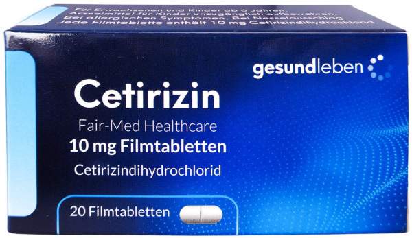 Cetirizin Fair-Med Healthcare 10 mg Filmtabl