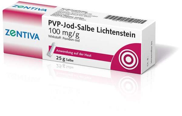 PVP Jod Salbe Lichtenstein 25 g