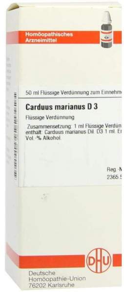 Carduus Marianus D3 50 ml Dilution