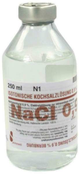 Isotonische Kochsalzlösung 0,9% Bernburg Infusionslösung 250ml