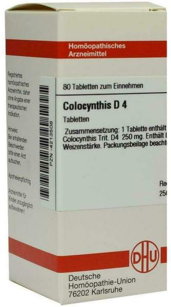 Dhu Colocynthis D4 80 Tabletten