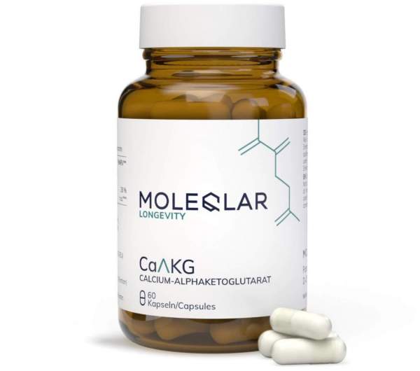 Moleqlar Caakg Calcium-Alphaketoglutrate 60 Kapseln