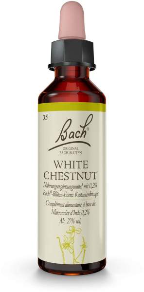 Bachblüten White Chestnut 20ml Tropfen