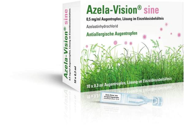 Azela-Vision Sine 0,5 mg Pro ml 10 X 0,3 ml Augentropfen Im...