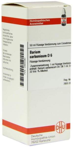 Barium Carbonicum D6 50 ml Dilution