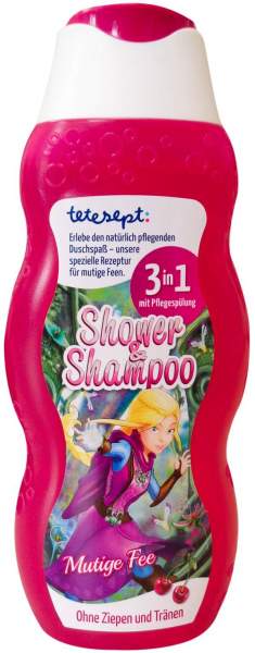 Tetesept Shower &amp; Shampoo Mutige Fee 200 ml