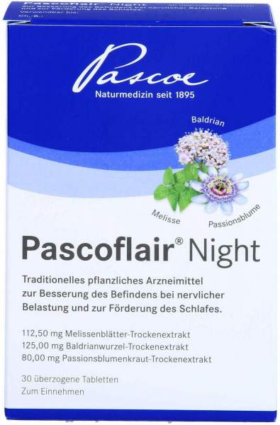 Pascoflair Night Überzogene Tabletten 30 Stück