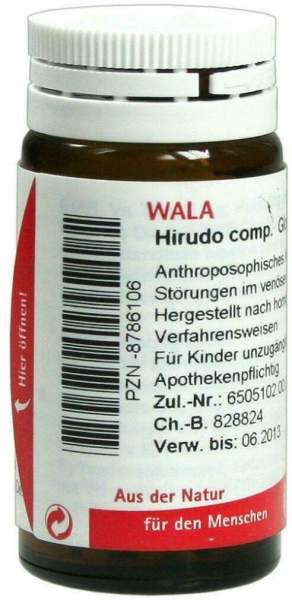 Wala Hirudo Comp. 20 G Globuli