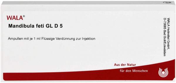 Mandibula Feti Gl D 5 Ampullen 10 X 1 ml