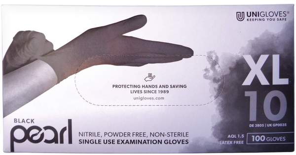 Handschuhe Einmal Nitril Xl Schwarz