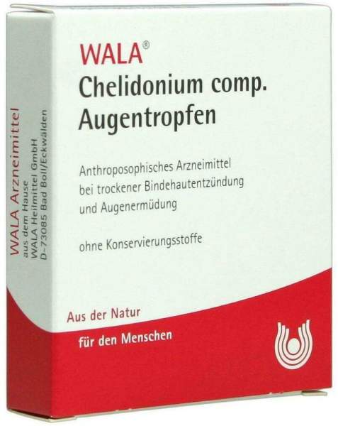 Wala Chelidonium Comp. 5 X 0,5 ml Augentropfen