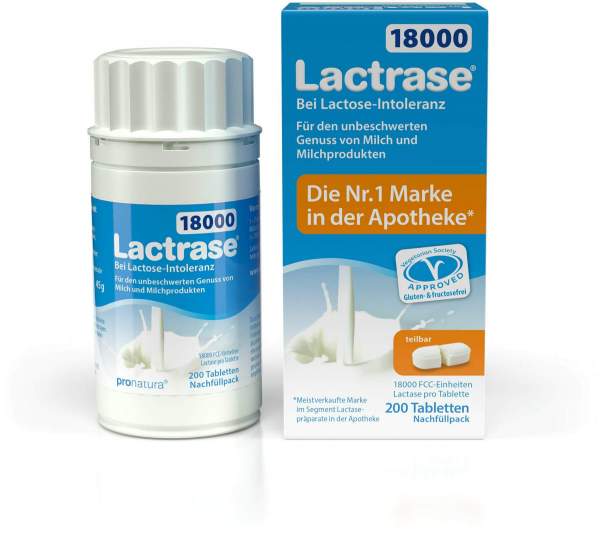 Lactrase 18.000 FCC 200 Tabletten